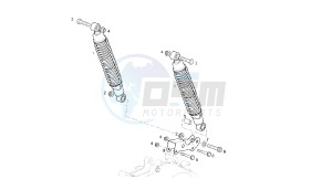 RAMBLA - 300 CC VTHRA1C drawing REAR SHOCK ABSORBER