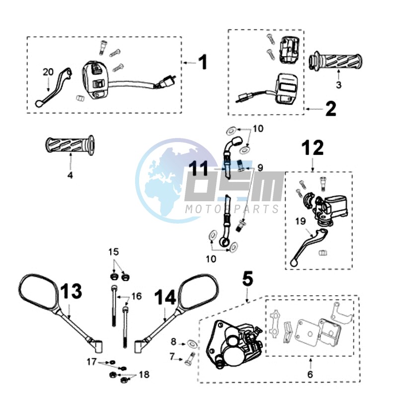 BRAKE SYSTEM - MIRRORS