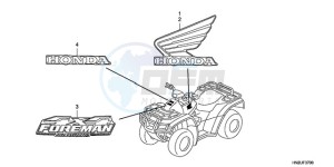 TRX500FAA Europe Direct - (ED) drawing EMBLEM/MARK