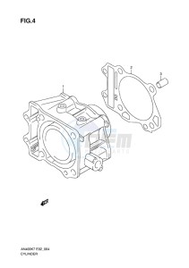 AN400 BURGMAN EU-UK drawing CYLINDER