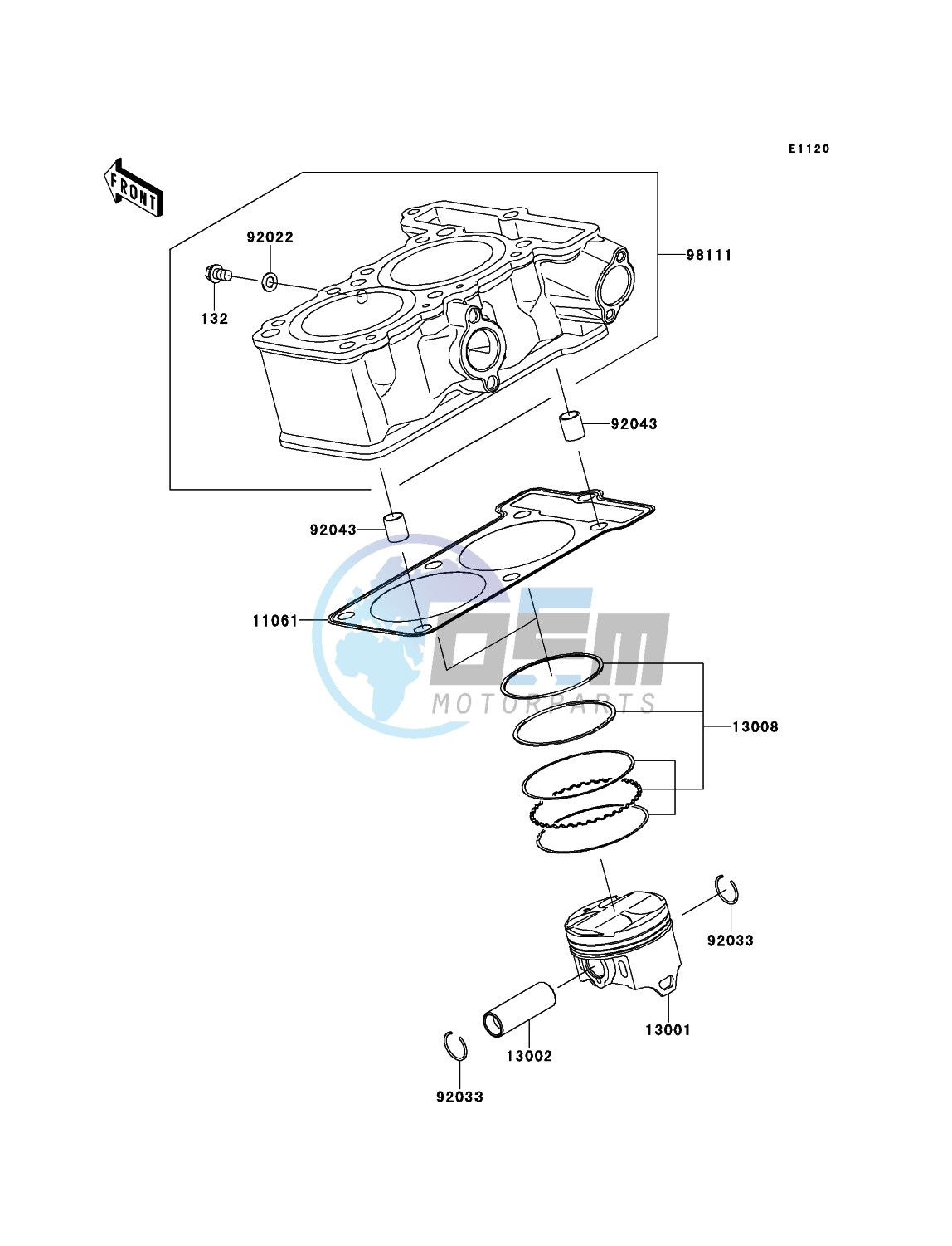 Cylinder/Piston(s)