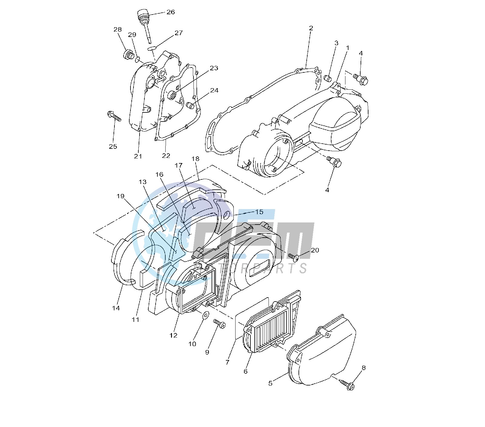 CRANKCASE COVER