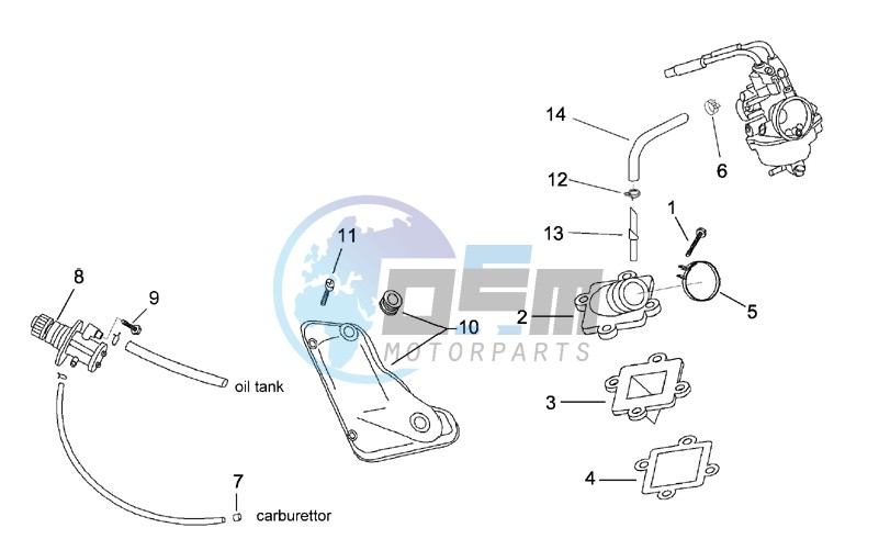 Supply - Oil pump