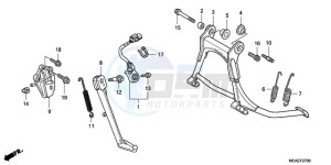 GL18009 NZ / AB NAV - (NZ / AB NAV) drawing STAND