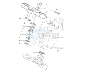 YZF R 125 drawing STEERING