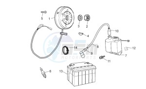 RX 50 (EMEA) drawing Flywheel