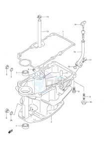 DF 9.9 drawing Oil Pan