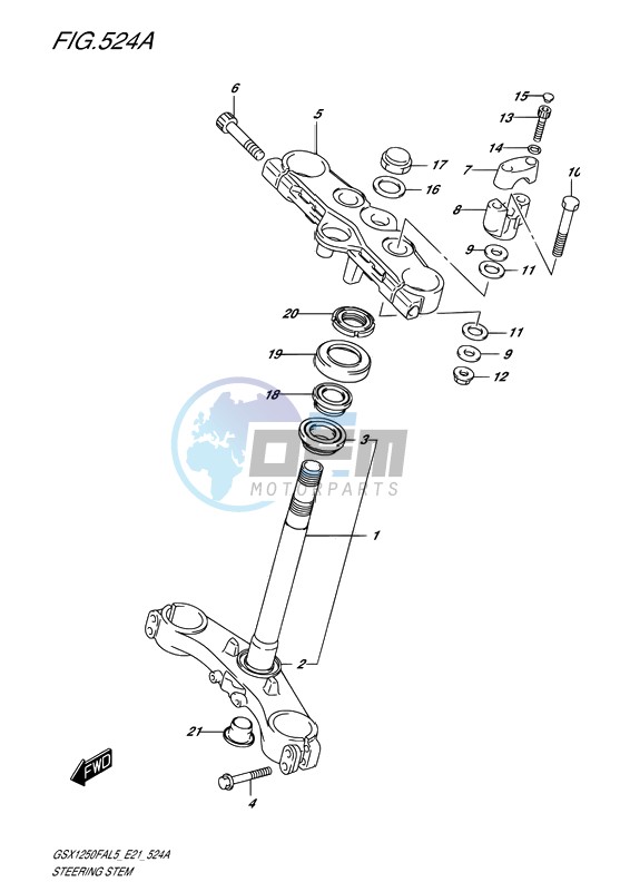 STEERING STEM