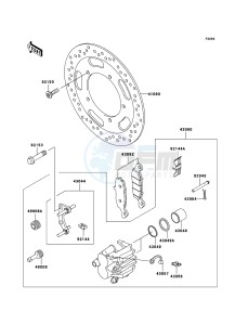 VN900_CLASSIC VN900BBFA GB XX (EU ME A(FRICA) drawing Front Brake