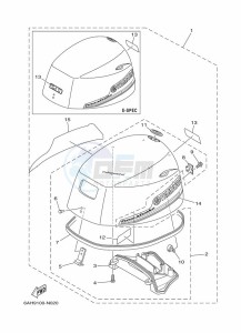 F20LMHA drawing TOP-COWLING