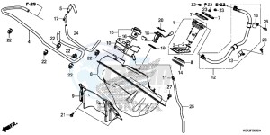 NSS300D Forza - NSS300D UK - (E) drawing FUEL TANK