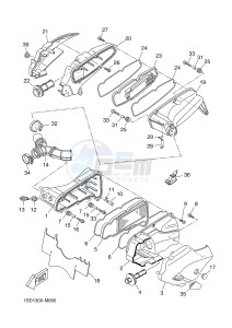 YP400RA X-MAX 400 ABS X-MAX (1SD8 1SD8 1SD8) drawing INTAKE 2