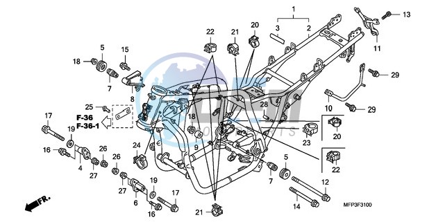 FRAME BODY