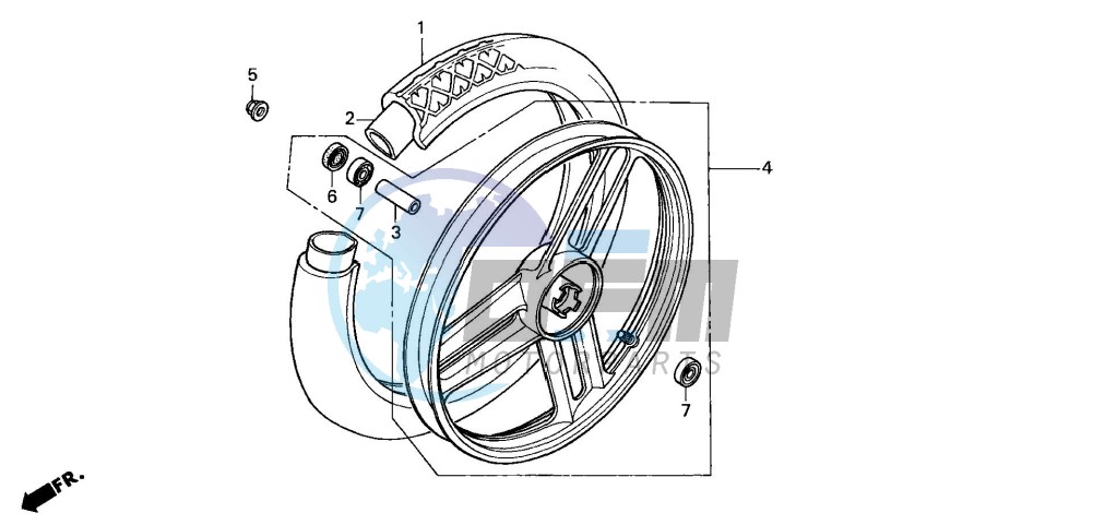 FRONT WHEEL