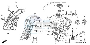 CRF150RC drawing FUEL TANK