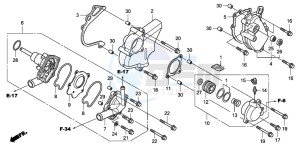 CBF1000S drawing WATER PUMP