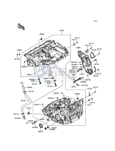 NINJA H2 / NINJA H2 CARBON ZX1000XHFA XX (EU ME A(FRICA) drawing Crankcase