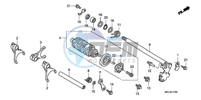 GEARSHIFT DRUM