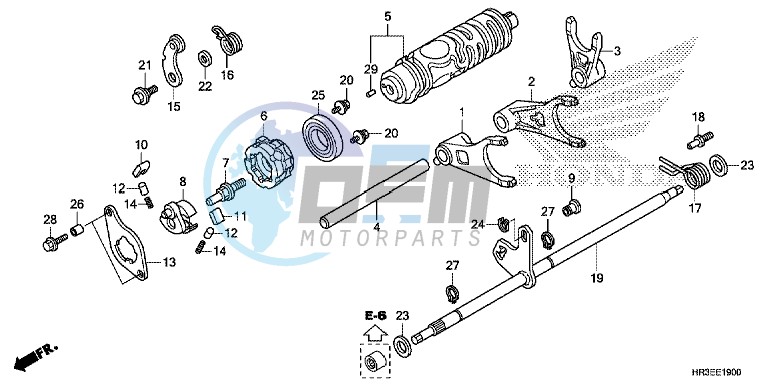 GEARSHIFT FORK (TRX420FA1/ FA2)