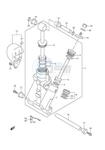 DF 150 drawing Trim Cylinder