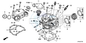 NC750XAH Europe Direct - (ED) drawing REAR FENDER