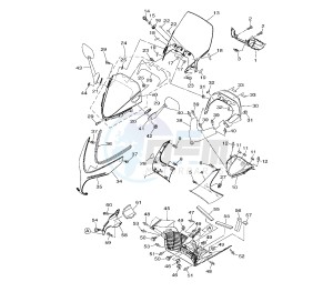 XP T-MAX ABS SV 500 drawing FRONT BODY