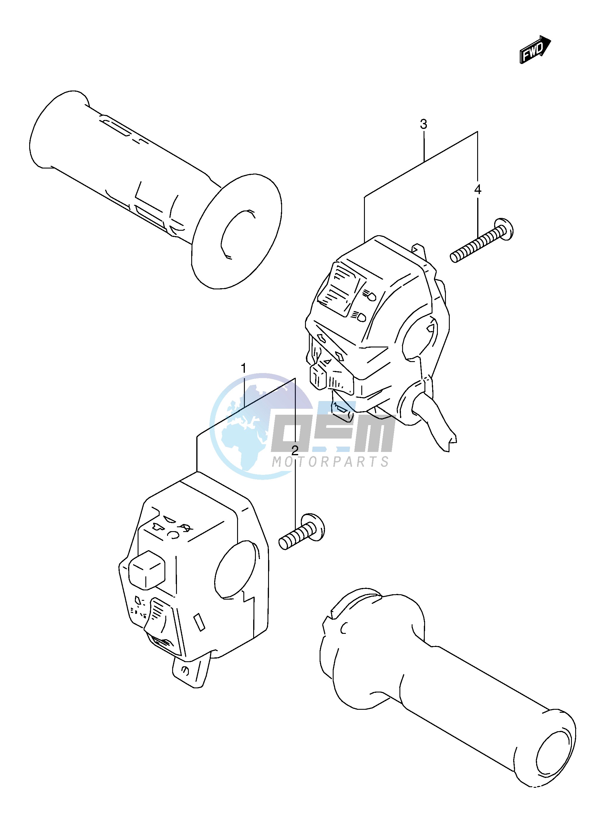 HANDLE SWITCH (MODEL T)