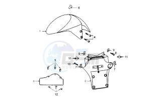 ELYSTAR - 125 cc drawing FENDER