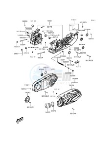 J300 ABS SC300BFF XX (EU ME A(FRICA) drawing Crankcase