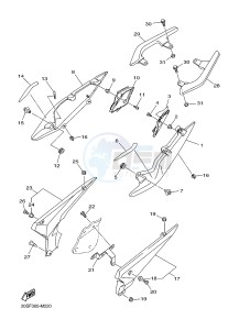 XJ6S ABS 600 (36D6) drawing SIDE COVER