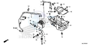 CBR650FAH 2ED - (2ED) drawing ABS MODULATOR/ TRAY (2)