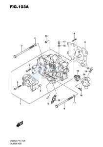 UH200 BURGMAN EU drawing CYLINDER HEAD