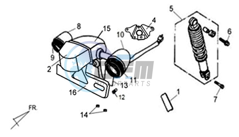 TAIL LIGHT - REAR SUSPENSION