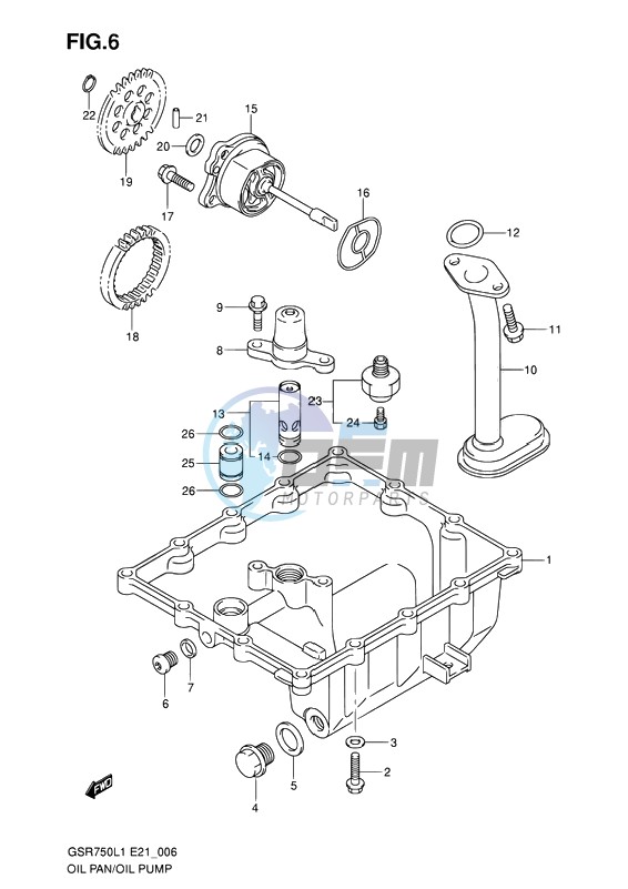 OIL PAN - OIL PUMP