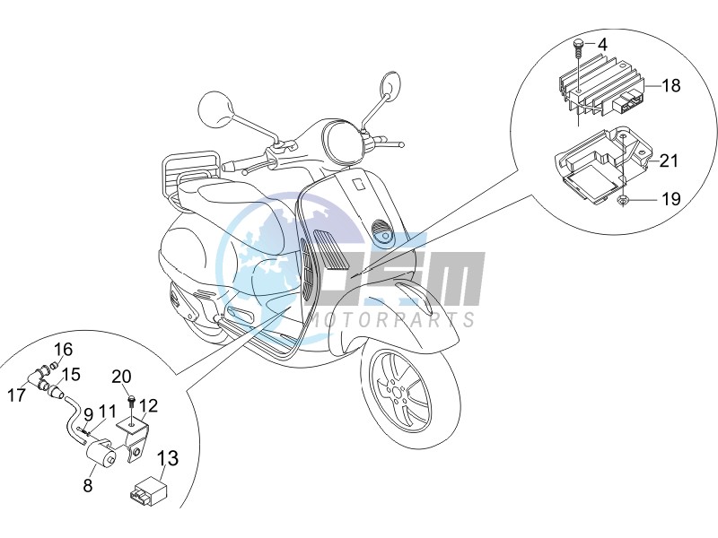 Voltage Regulators -ECU - H.T. Coil