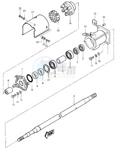 JS 440 A [JS440] (A1-A2) [JS440] drawing DRIVE SHAFT