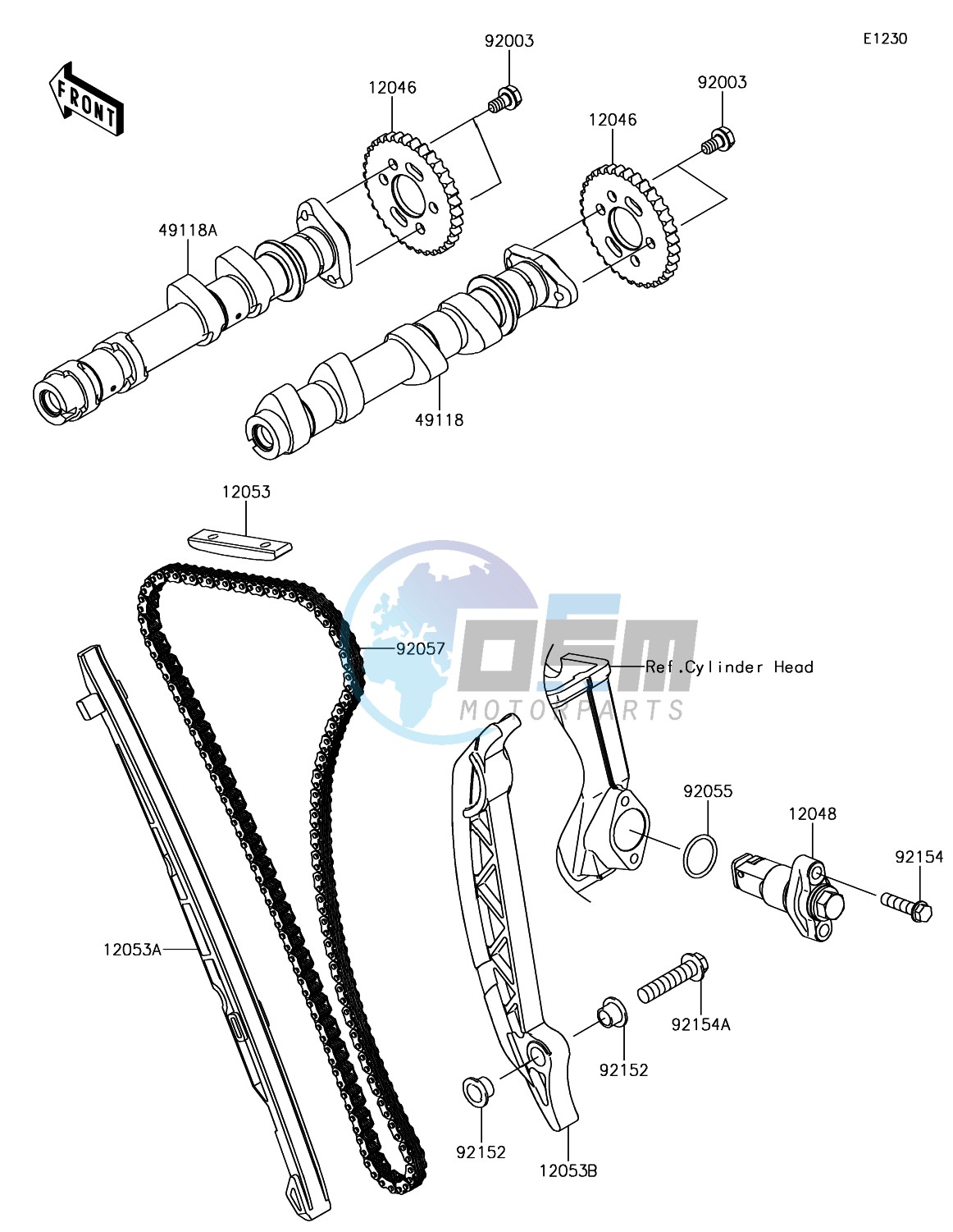 Camshaft(s)/Tensioner