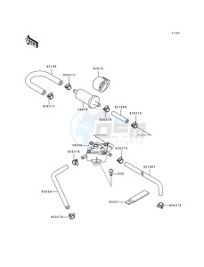 KAF 300 A [MULE 500] (A1) [MULE 500] drawing FUEL PUMP