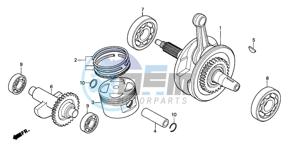 CRANKSHAFT/PISTON