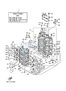 Z150P drawing CYLINDER--CRANKCASE-1