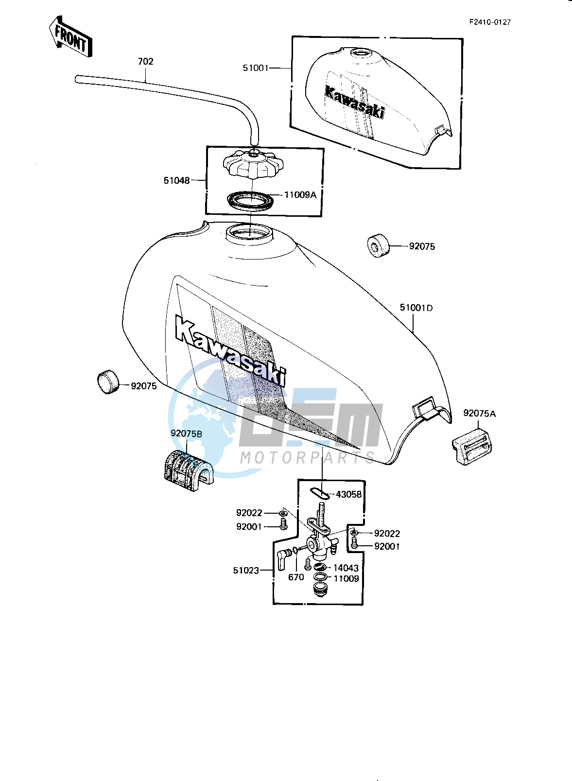 FUEL TANK -- 82-83 KE175-D4_D5- -