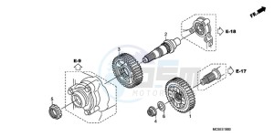 ST1300A9 Korea - (KO / ABS MME) drawing FINAL GEAR