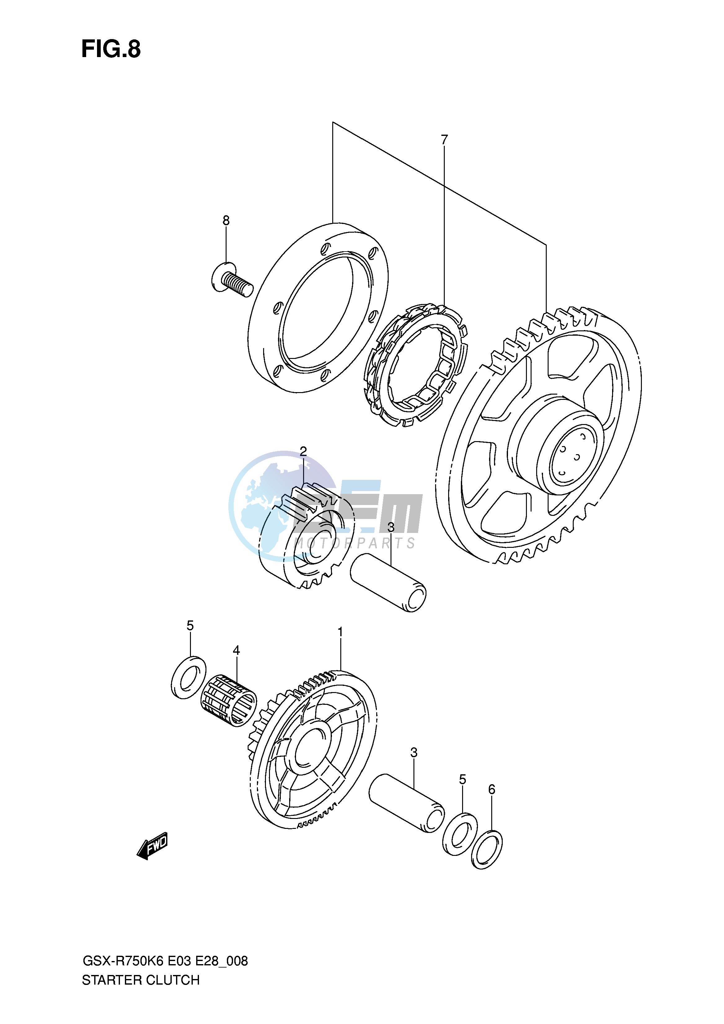 STARTER CLUTCH