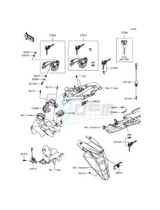 Z800 ZR800CEF UF (UK FA) XX (EU ME A(FRICA) drawing Ignition Switch