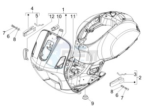 GTV 250 ie Navy drawing Frame - bodywork