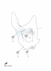 YFM90R (BD3C) drawing GUARD