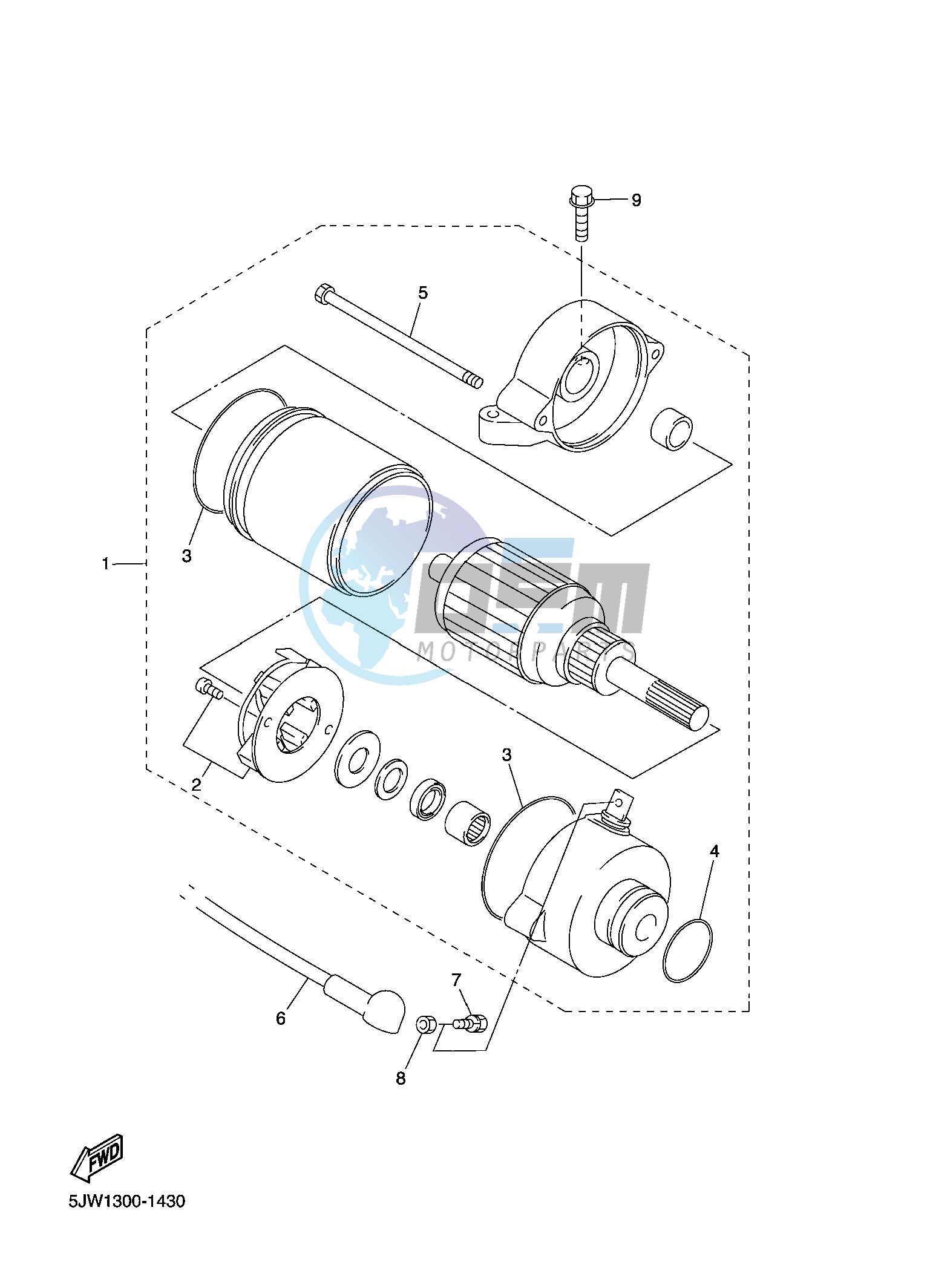 STARTING MOTOR