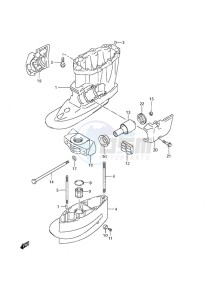 DF 70A drawing Drive Shaft Housing