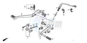 XL1000VA drawing PEDAL