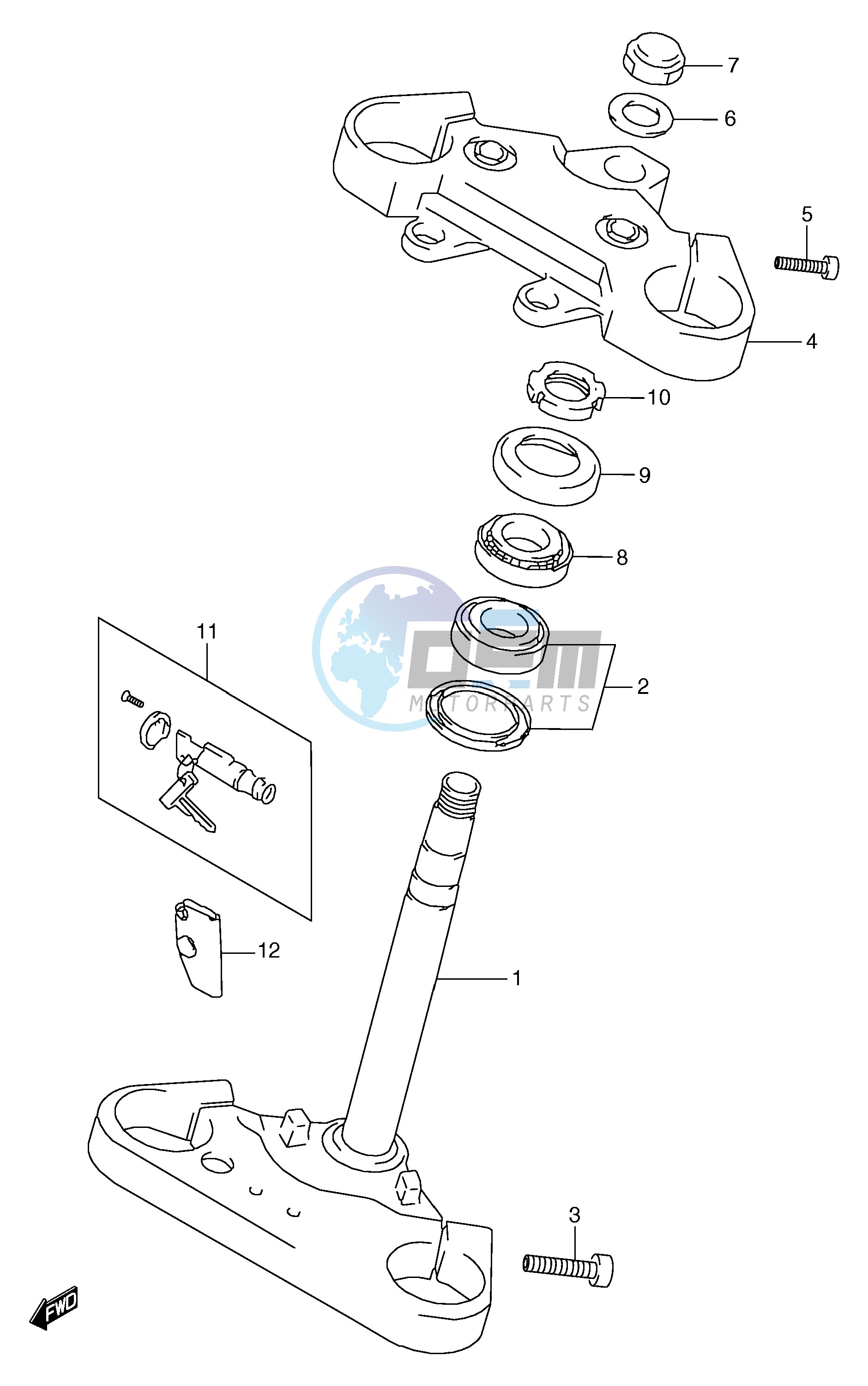 STEERING STEM